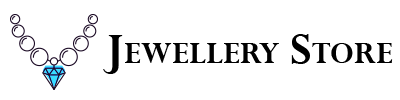 Logo of a jewelry store with an image of a chain with diamond at the bottom